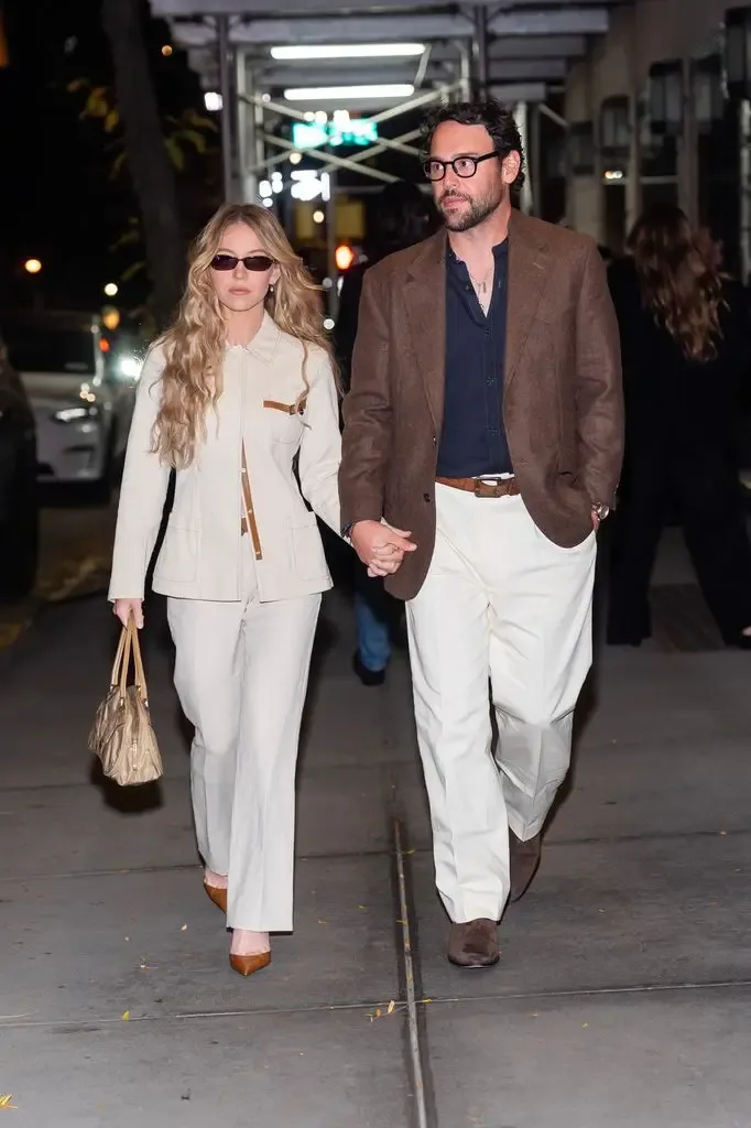 Sydney was a vision in the Prada two-piece