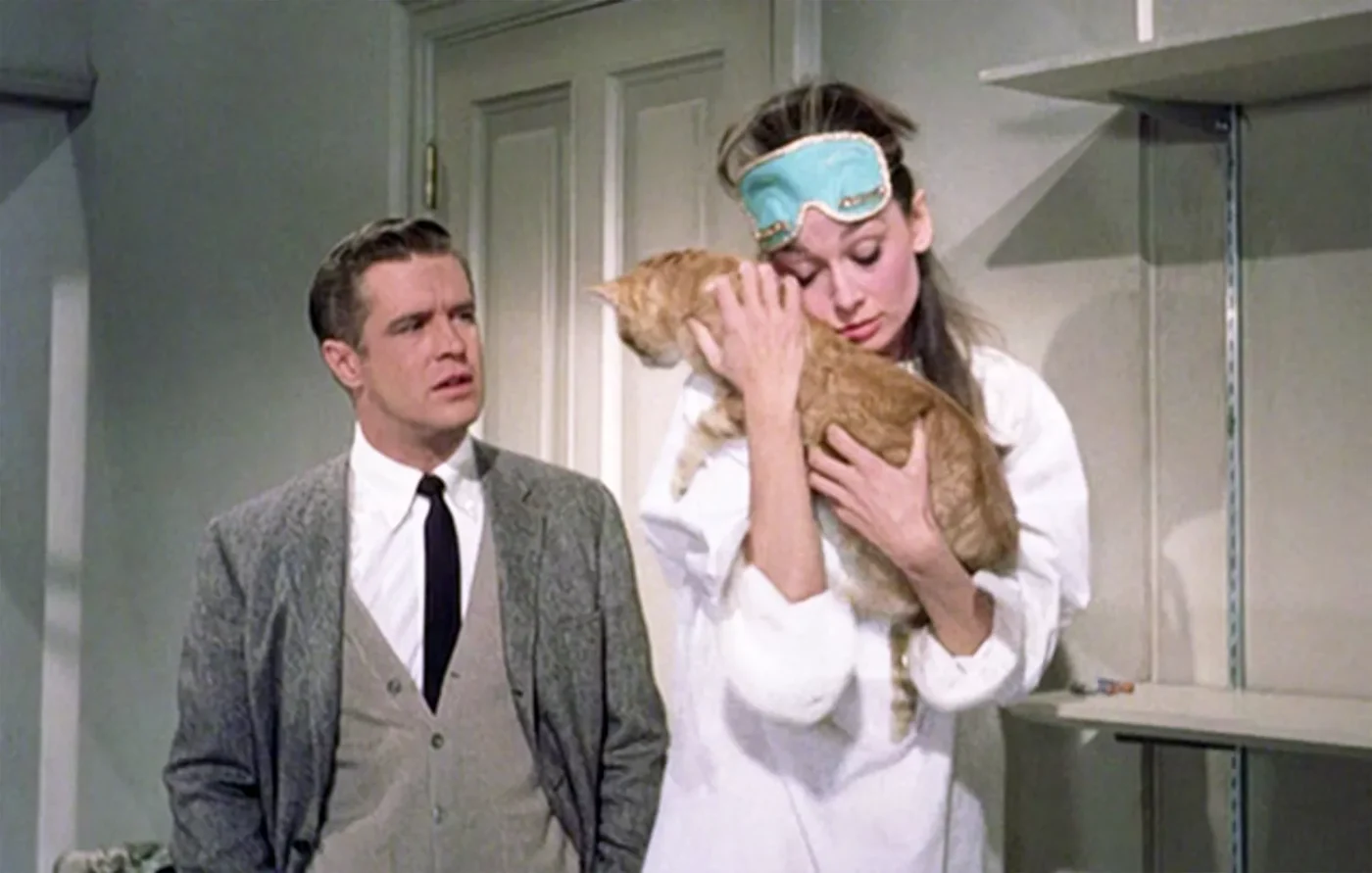 The movie "Breakfast at Tiffany