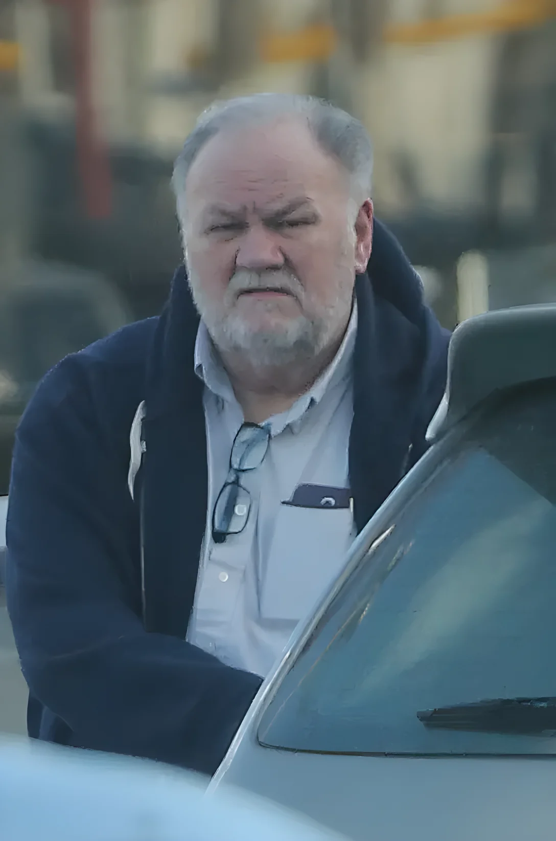 Thomas Markle shopping in Baja, Mexico.