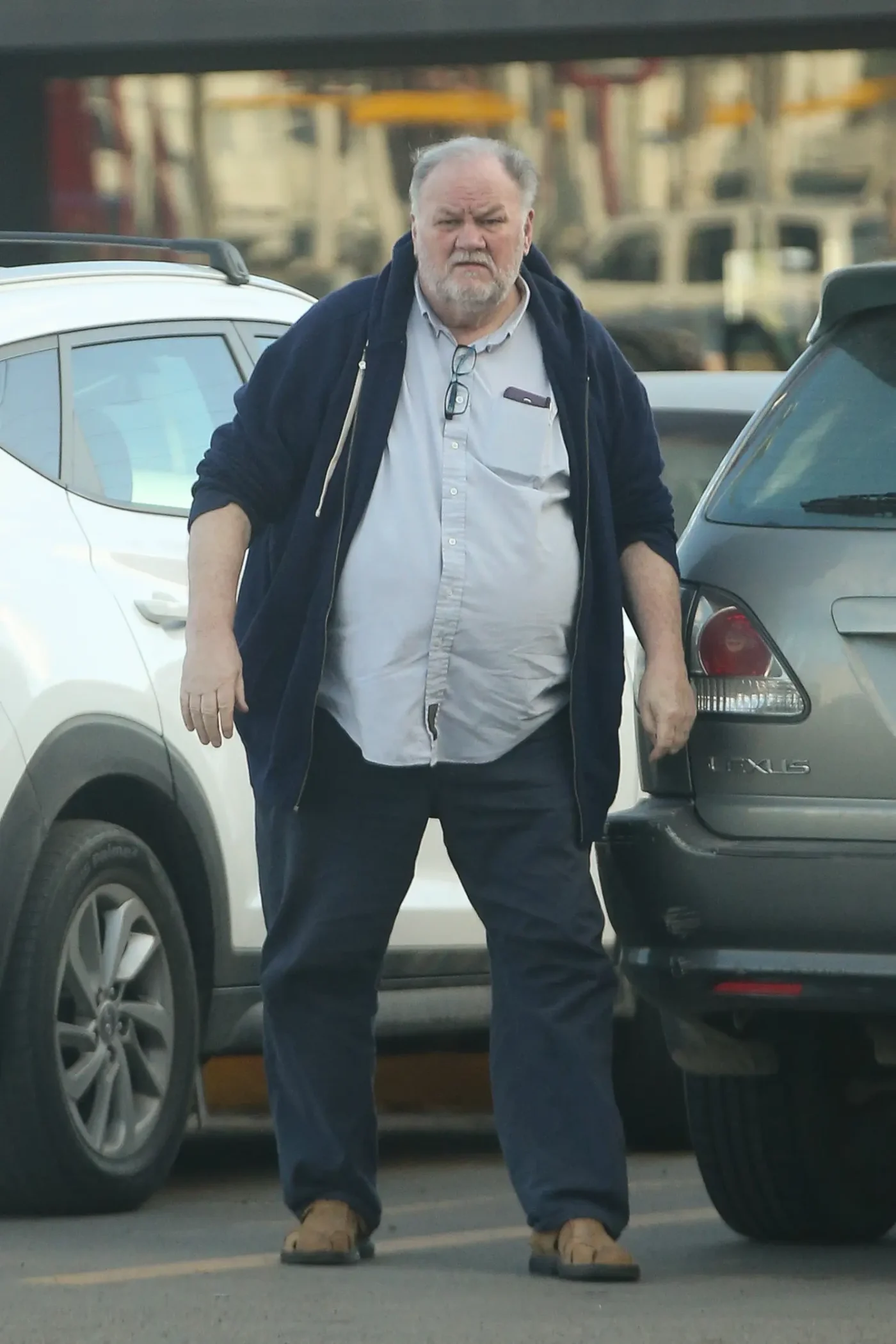 Thomas Markle shopping in Baja, Mexico.