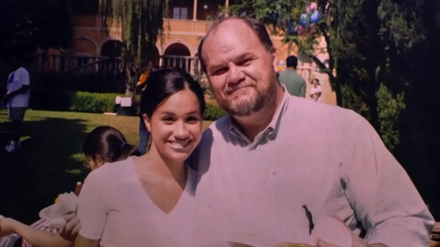 Thomas Markle with his daughter, Duchess Meghan Markle.