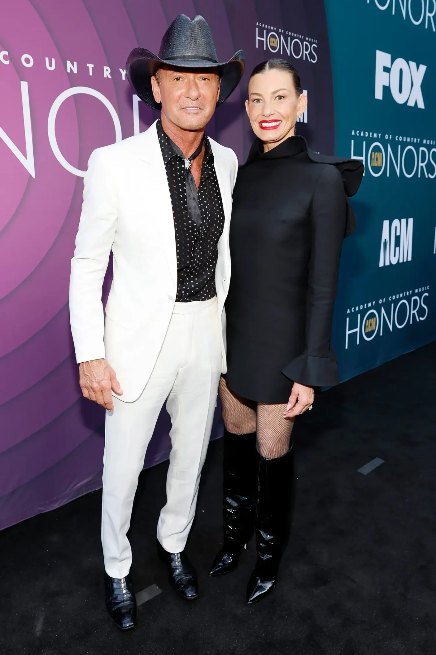 Tim McGraw and Faith Hill on August 23, 2023.