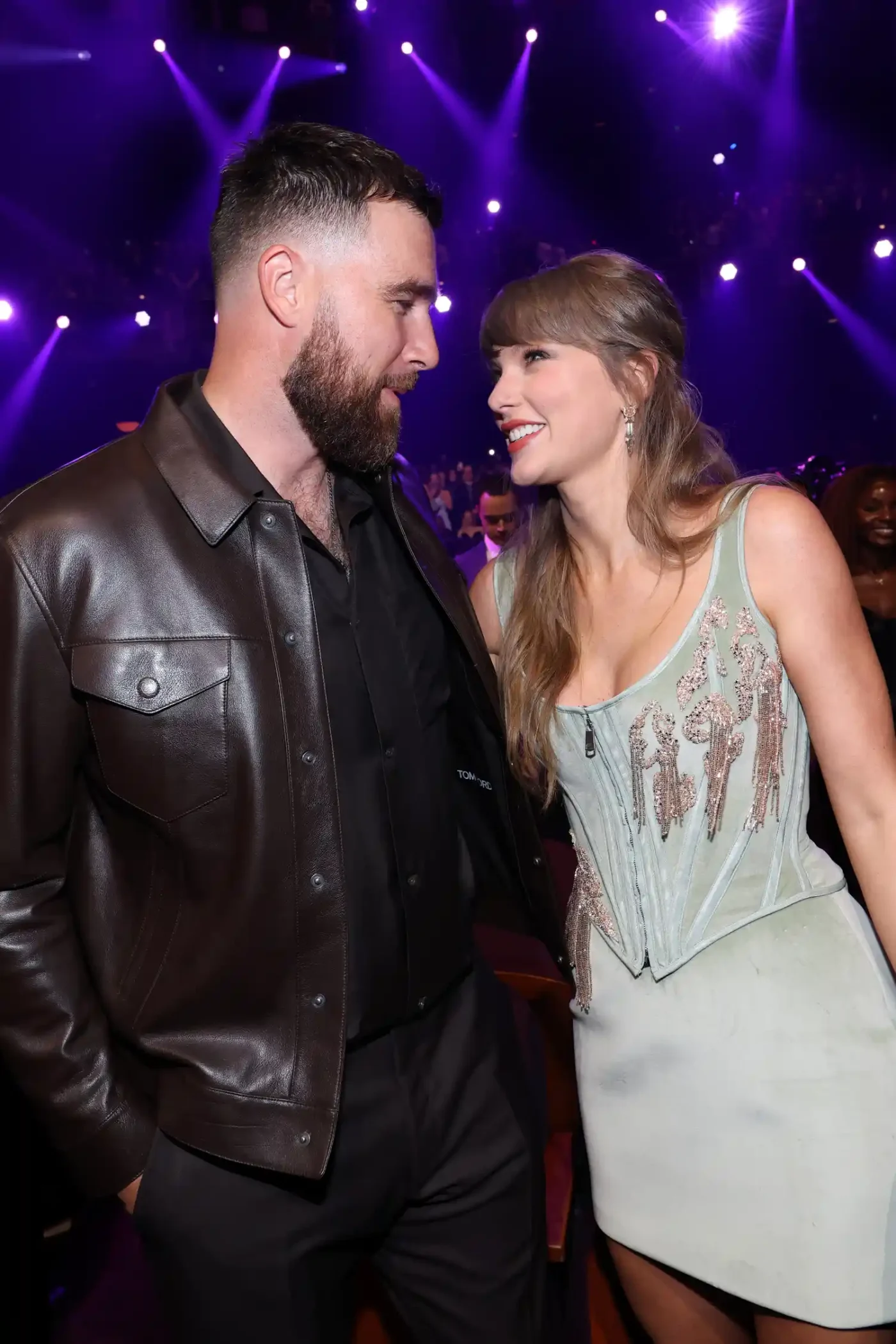 Travis Kelce and Taylor Swift at the iHeartRadio Music Awards on March 26, 2026