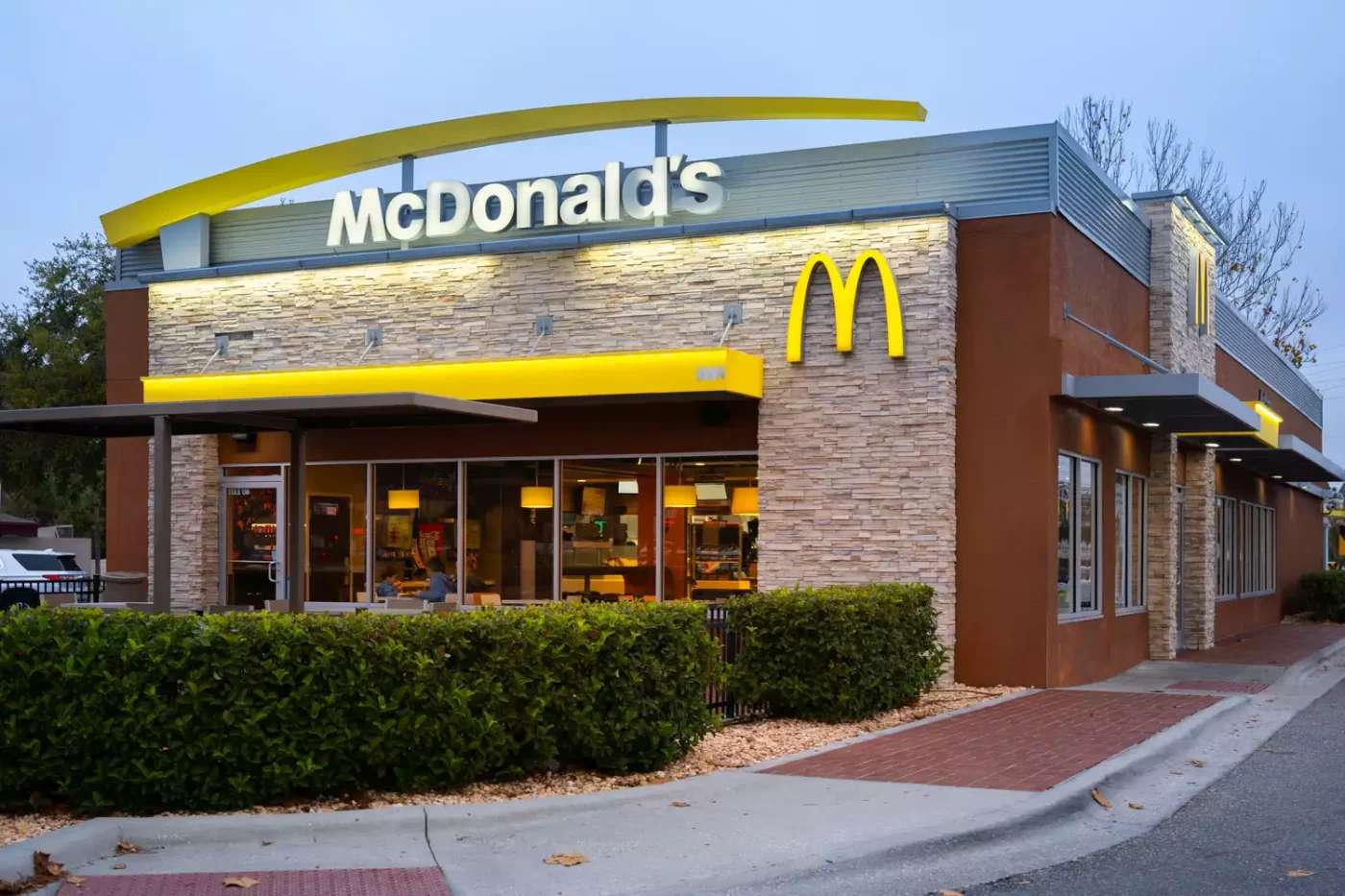View of McDonald