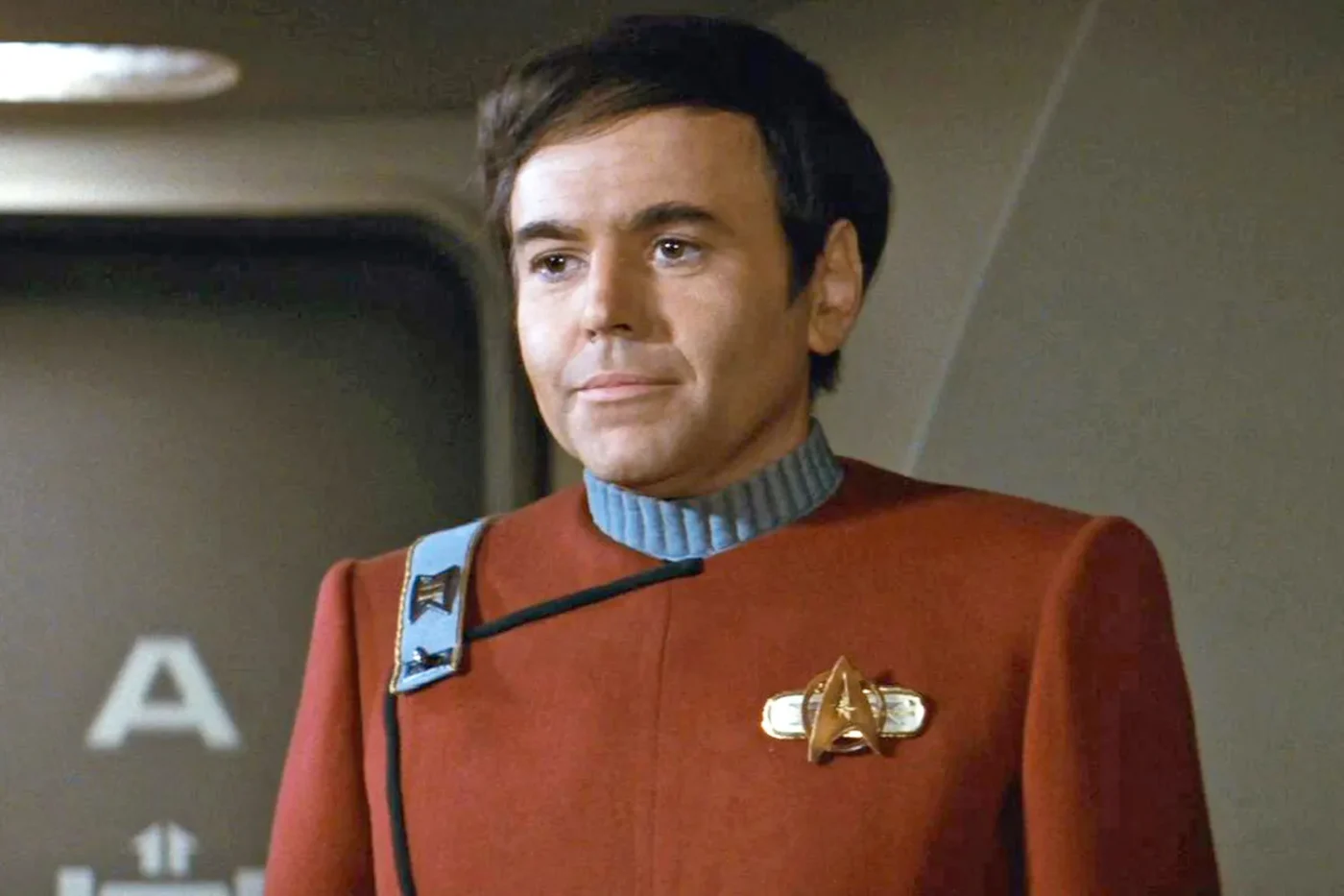 Walter Koenig as Commander Pavel Chekov in the movie,