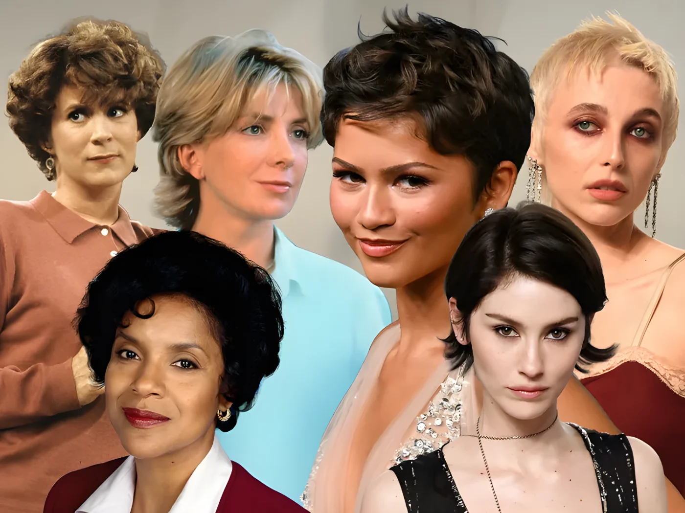 Zendaya Emma Chamberlain Phylicia Rashd Natasha Richardson and Patricia Richardson grouped