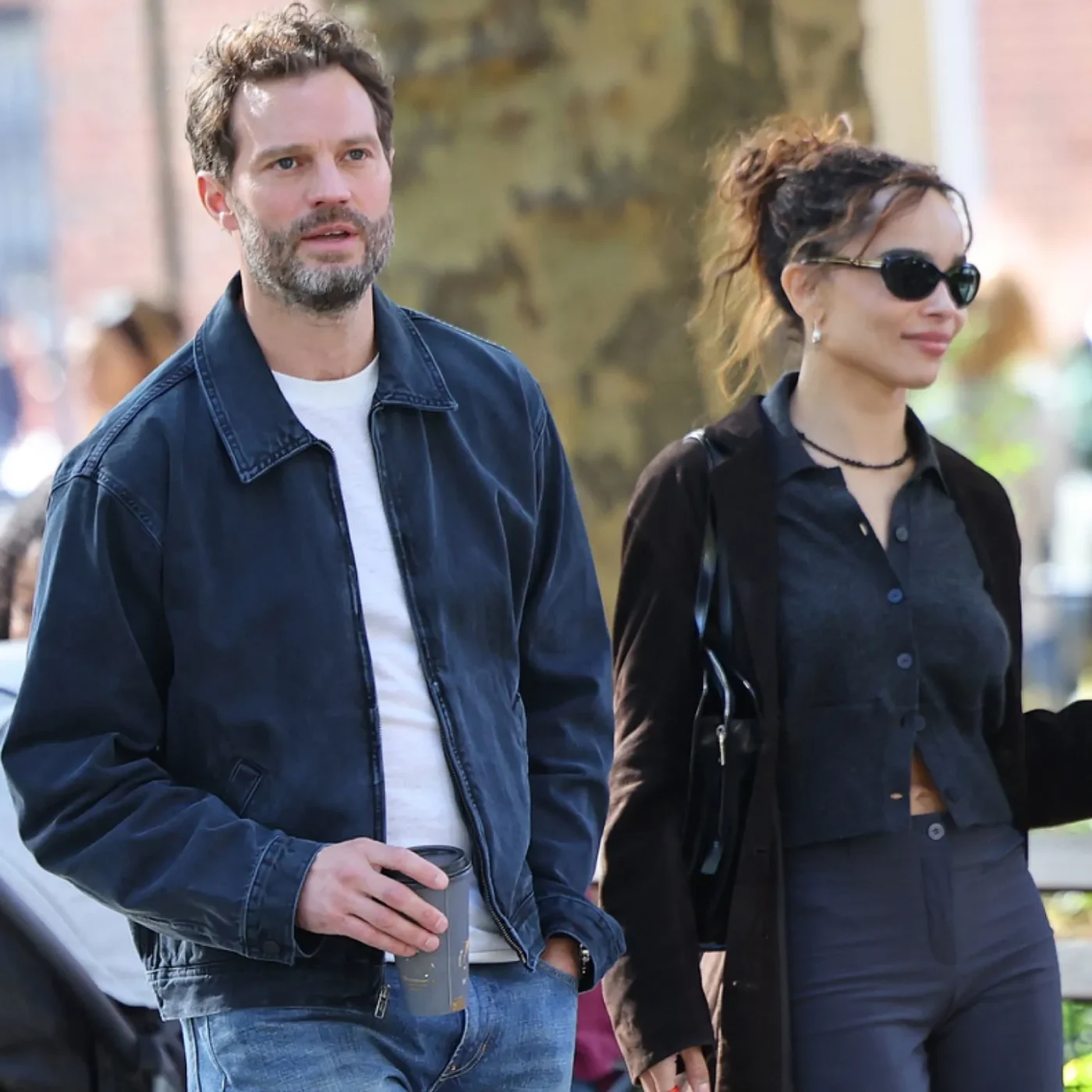 Zoe Kravitz and Jamie Dornan